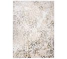 Tapis Salon Chambre Brillant Crème Beige Gris Vintage Ornamental Effet 3d Oeko-tex 80x150 cm