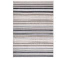 Tapis Extérieur Intérieur Bleu Beige Gris Rayures 120x170 cm