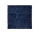 Tapis Carré Bleu Marine Moelleux Poil Long Shaggy 160 X 160 Cm