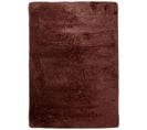 Tapis Salon Chambre Antidérapant Bébé Marron Uni Shaggy Super Doux Doux 160x230 cm