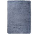 Tapis Salon Chambre Antidérapant Bébé Gris Uni Shaggy Super Doux Doux 160x230 cm