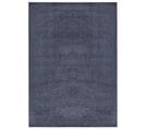 Tapis Shaggy Antidérapant Lavable Anthracite Uni Salon Moelleux 80x150