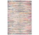 Tapis Salon Chambre Crème Bleu Multicolore Abstrait Doux 180 X 260 Cm Lazur