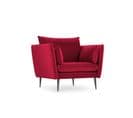 Fauteuil "agate", 1 Place, Rouge, Velours