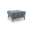 Pouf "mamaia", 1 Place, Bleu Clair, Velours