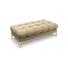 Banc "mamaia", 2 Places, Beige, Velours