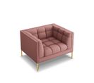 Fauteuil "karoo", 1 Place, Rose, Tissu Structurel