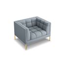 Fauteuil "karoo", 1 Place, Bleu Clair, Tissu Structurel