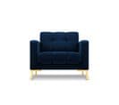 Fauteuil "mamaia", 1 Place, Bleu Roi, Velours