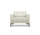 Fauteuil "mamaia", 1 Place, Beige Clair, Velours