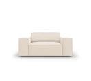 Fauteuil "jodie", 1 Place, Beige Clair, Velours