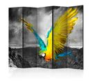 Paravent 5 Volets "exotic Parrot" 172x225cm