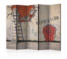 Paravent 5 Volets "the Invisible Hand Of The Revolution" 172x225cm