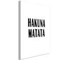 Tableau Imprimé "hakuna Matata" 60 X 90 Cm
