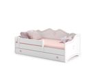 Lit Enfant Emma + Tiroir De Rangement 160x80 Cm Avec Matelas