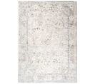 Tapis Salon Vintage Beige Gris Crème Bordé 120x170 Valley