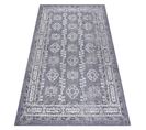 Tapis Sizal Sion Cadre, Ornement, Vintage 2832 Tissé à Plat Bleu / Rose / Ecru 180x270 Cm