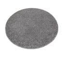 Tapis Soffi Cercle Shaggy 5cm Gris Cercle 80 Cm