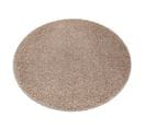 Tapis Soffi Cercle Shaggy 5cm Beige Cercle 120 Cm