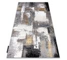 Tapis De Luxe Moderne 633 Abstraction - Structural Crème / Or 200x290 Cm