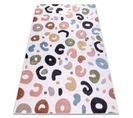 Tapis Fun Spots Pour Enfants Taches Crème 280x370 Cm