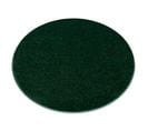 Tapis Softy Cercle Plaine Couleur Unie Forest Vert Cercle 200 Cm