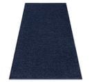 Tapis Softy Plaine Couleur Unie Bleu Foncé 280x370 Cm