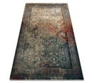 Tapis En Laine Superior Mamluk Oriental Vintage Émeraude 170x235 Cm