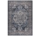 Tapis Salon Marron Gris Ornamental Floral Ritz 300x400cm