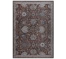 Tapis Salon Marron Gris Ornamental Floral Ritz 160x220cm