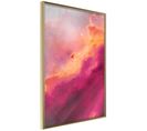 Affiche Murale Encadrée "explosion Of Colours" 30 X 45 Cm Or