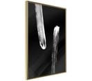 Affiche Murale Encadrée "braking Distance Black" 30 X 45 Cm Or