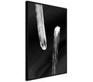 Affiche Murale Encadrée "braking Distance Black" 20 X 30 Cm Noir