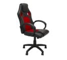 Enzo  Fauteuil Gamer  108118x63x60  Noir Et Rouge