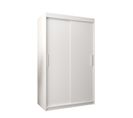 Armoire Tokyo à Portes Coulissantes 200/120/62 2 Portes (blanco/blanco)