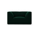 Fauteuil "ruby", 1 Place, Vert Bouteille, Velours