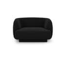 Fauteuil "miley", 1 Place, Noir, Velours