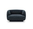 Fauteuil "miley", 1 Place, Bleu Roi, Tissu Chenille