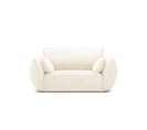 Fauteuil "kaelle", 1 Place, Beige Clair, Tissu Chenille