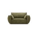 Fauteuil "kaelle", 1 Place, Vert, Tissu Chenille