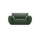 Fauteuil "kaelle", 1 Place, Vert Bouteille, Tissu Chenille