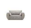 Fauteuil "kaelle", 1 Place, Gris Clair, Tissu Chenille