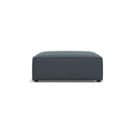 Pouf "jodie", 1 Place, Bleu, Tissu Structurel