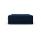 Pouf "miley", 1 Place, Bleu Roi, Velours