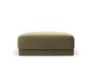 Pouf "miley", 1 Place, Vert, Velours