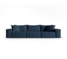 Canapé Modulable "mike", 5 Places, Blue Jeans, Tissu Structurel