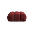 Pouf "bellis", 1 Place, Rouge Foncé, Velours