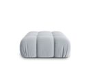 Pouf "bellis", 1 Place, Bleu Clair, Velours