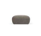 Pouf "molino", 1 Place, Gris, Tissu Chenille