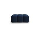 Pouf "lupine", 1 Place, Bleu Roi, Velours